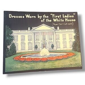 1937 Vintage Original‎ First Ladies White House Paper Dolls Presidential Uncut